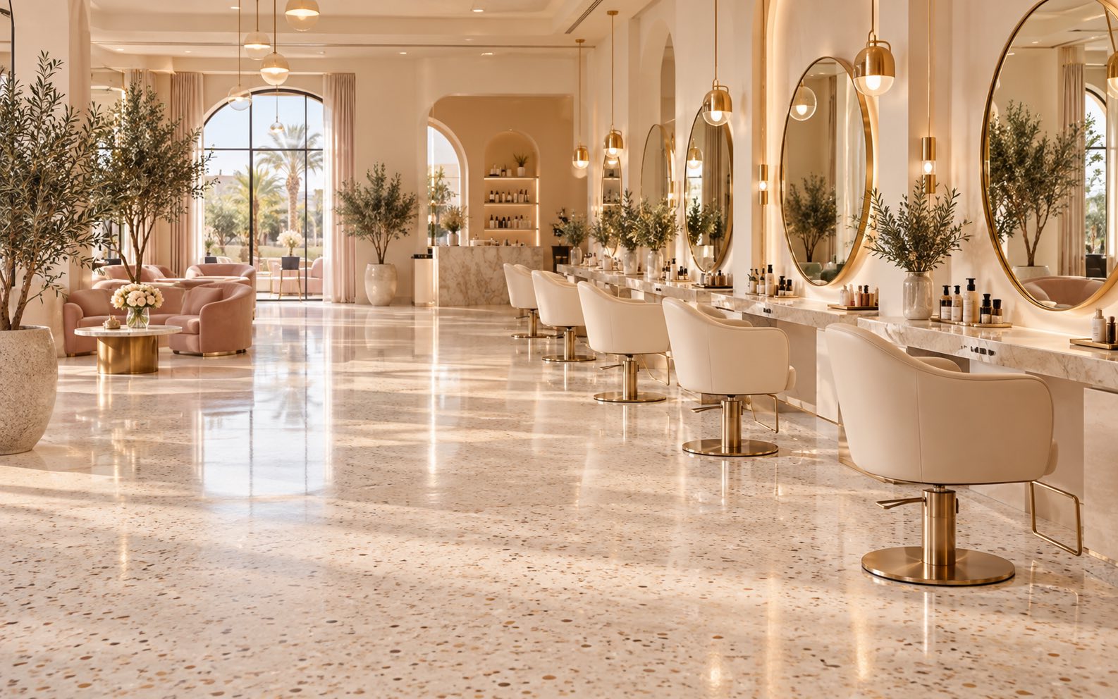 Intérieur du centre Laila Beauty & Spa à Agadir Bay